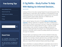 Tablet Screenshot of freeearningtips.com